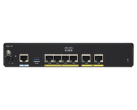 Cisco Integrated Services Router 927 - Router - Kabelmodem - 4-Port-Switch - GigE - WAN-Ports: 2