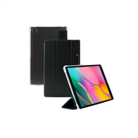 Mobilis EDGE - Flip-Hlle fr Tablet - verstrke Kanten - Schwarz, durchsichtig - fr Samsung Galaxy Tab A8