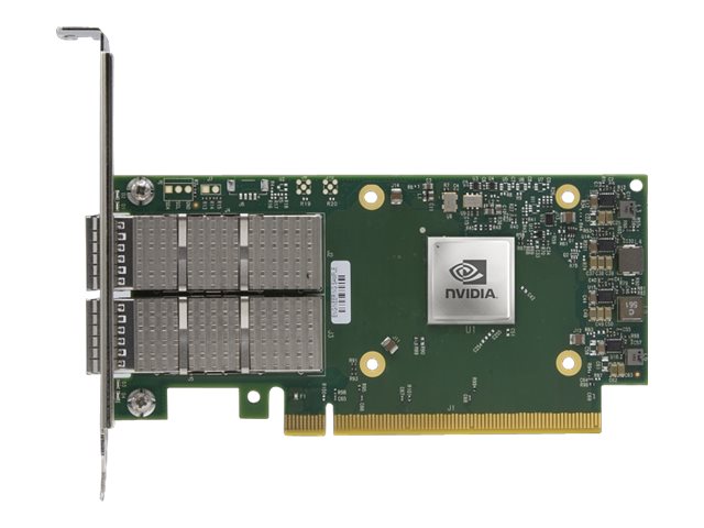 NVIDIA ConnectX-6 Dx EN - Crypto deaktiviert mit Secure Boot - Netzwerkadapter - PCIe 4.0 x16 - 100 Gigabit QSFP56 x 2