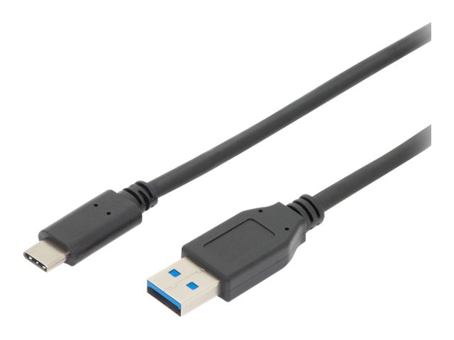 ASSMANN - USB-Kabel - 24 pin USB-C (M) zu USB Typ A (M) - USB 3.1 Gen2 - 3 A - 1 m