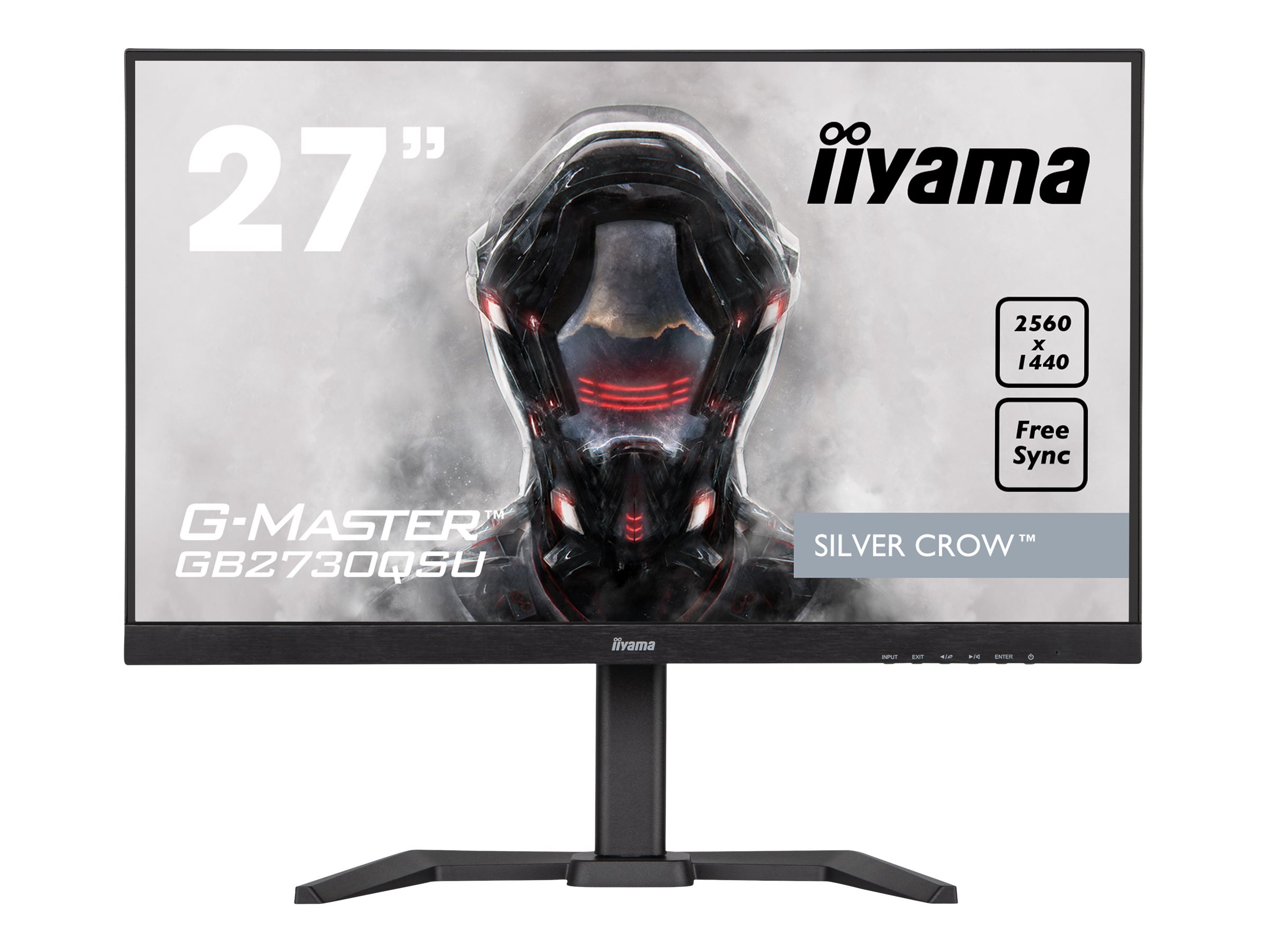 iiyama G-MASTER Silver Crow GB2730QSU-B5 - LED-Monitor - 68.5 cm (27