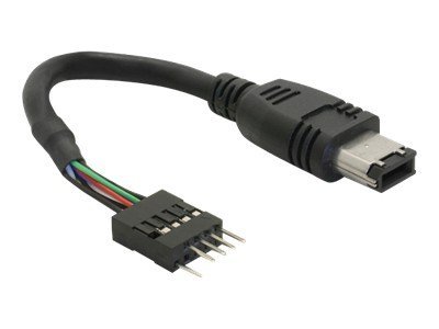 Delock - IEEE 1394-Kabel - FireWire, 6-polig (M) zu IEEE 1394 Header (M) - 16.5 cm
