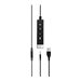 EPOS IMPACT SC 665 USB - Headset - On-Ear - kabelgebunden - USB, 3,5 mm Stecker - Schwarz, Silber