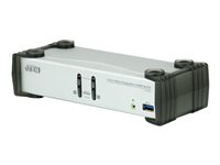 ATEN CS1912 KVMP Switch - KVM-/Audio-/USB-Switch - 2 x KVM/Audio/USB - 1 lokaler Benutzer - Desktop