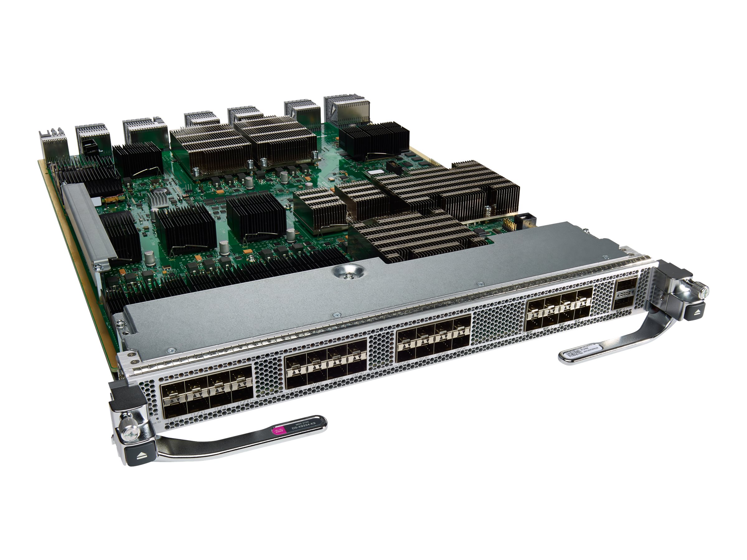 Cisco MDS 9000 Family SAN Extension Module - Erweiterungsmodul - 16Gb Fibre Channel x 24 + 10Gb FCoE x 8 - fr MDS 9706, 9710, 9