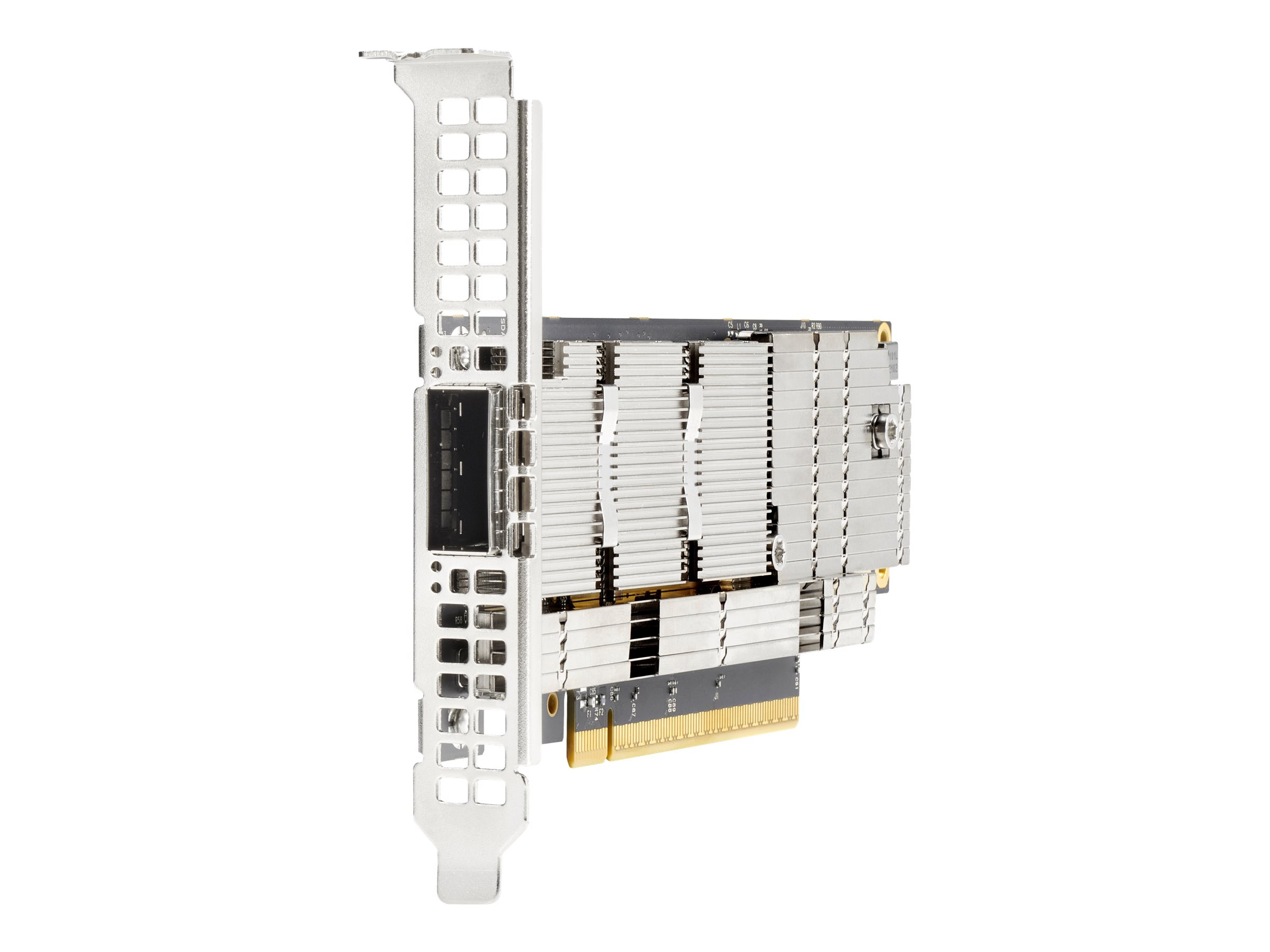 HPE InfiniBand NDR MCX75310AAS-NEAT Adapter - Netzwerkadapter - PCIe 5.0 x16 - 400Gb Ethernet / 400Gb InfiniBand NDR x 1