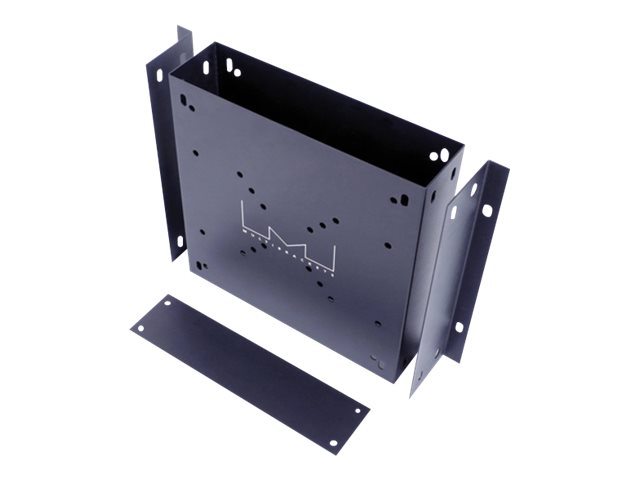 Multibrackets M PC Box/Digital Signage Box - Montagekomponente (VESA-Adapter) - Aluminium - Schwarz