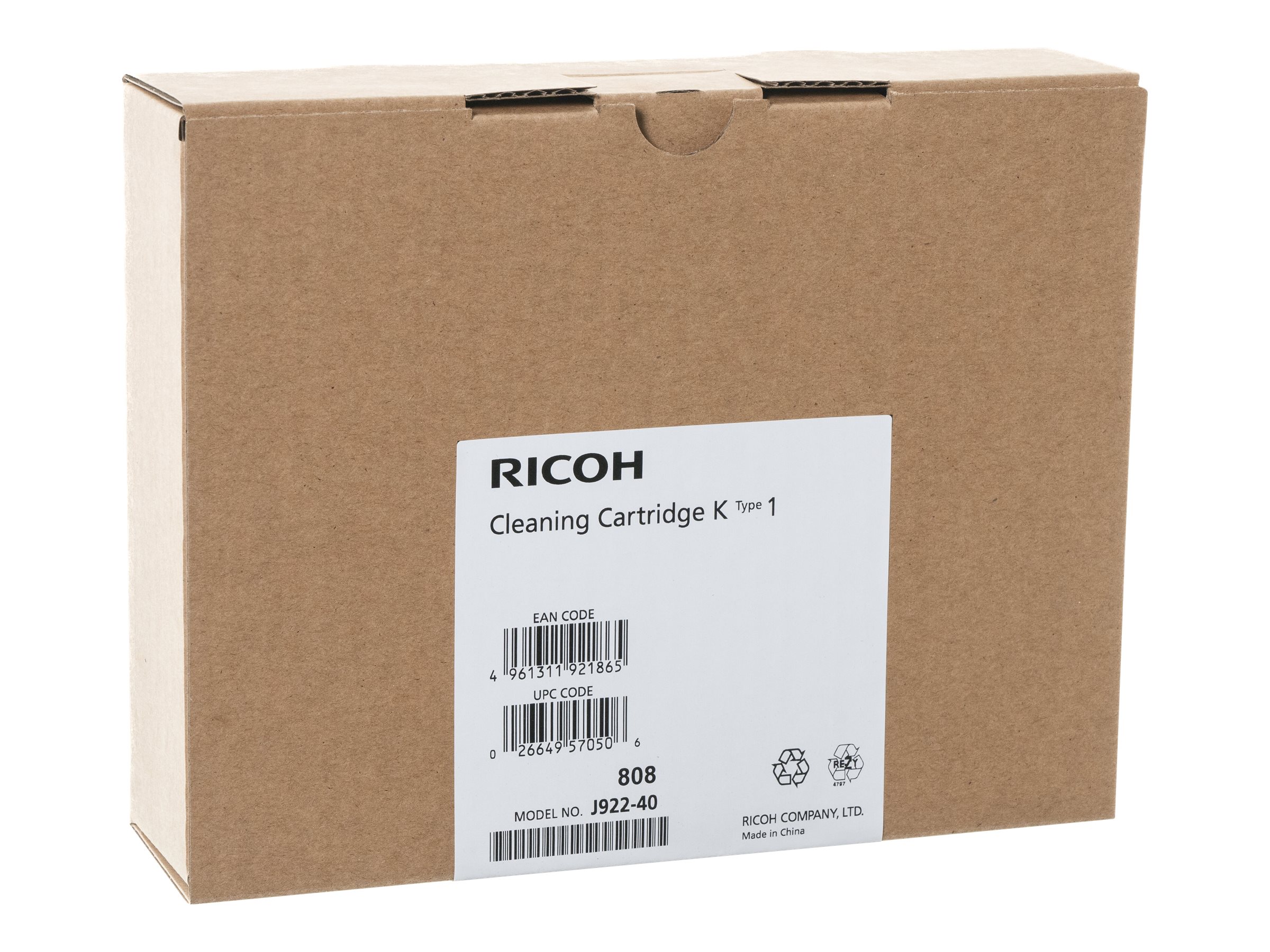 Ricoh - Schwarz - Reinigungskassette - fr Ricoh Ri 100
