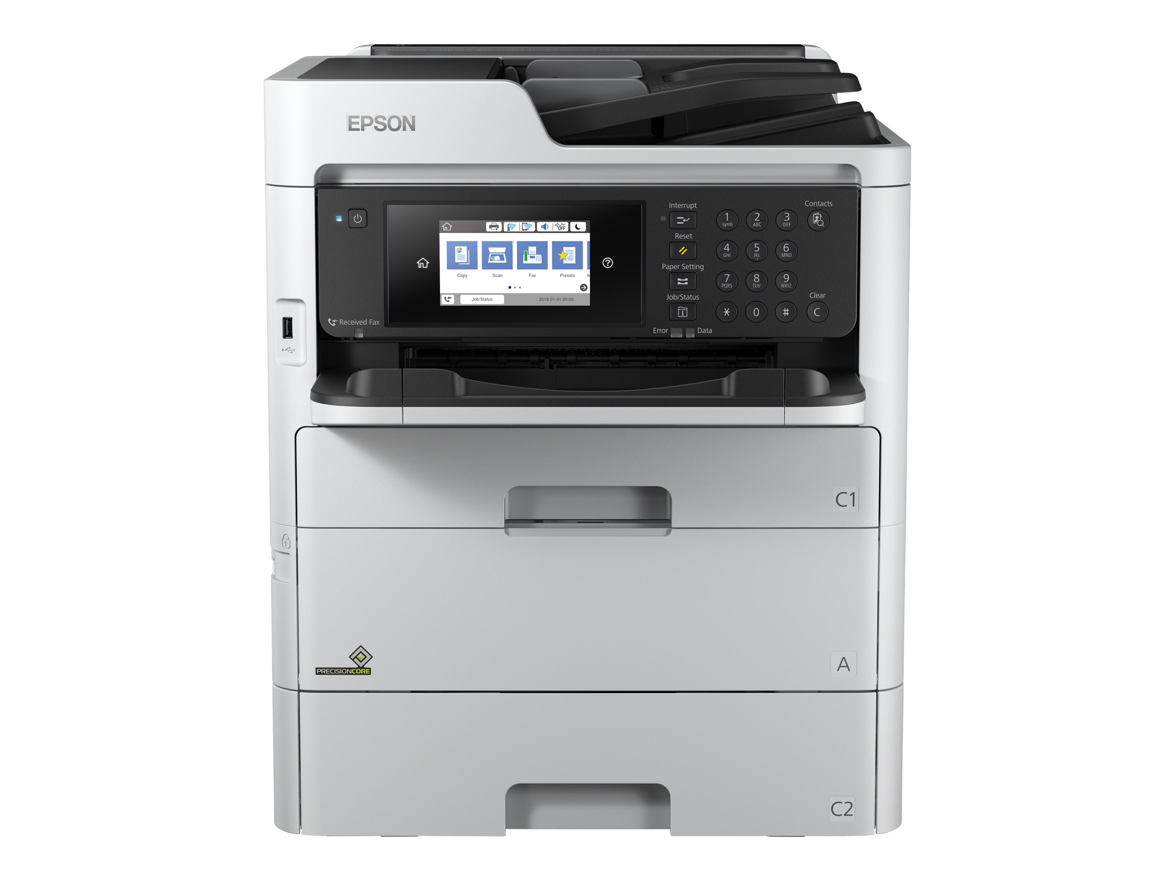 Epson WorkForce Pro WF-C579RDTWF BAM - Multifunktionsdrucker - Farbe - Tintenstrahl - A4/Legal (Medien) - bis zu 21 Seiten/Min. 
