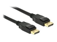 Delock - DisplayPort-Kabel - DisplayPort (M) zu DisplayPort (M) - DisplayPort 1.2a - 50 cm - 4K Untersttzung