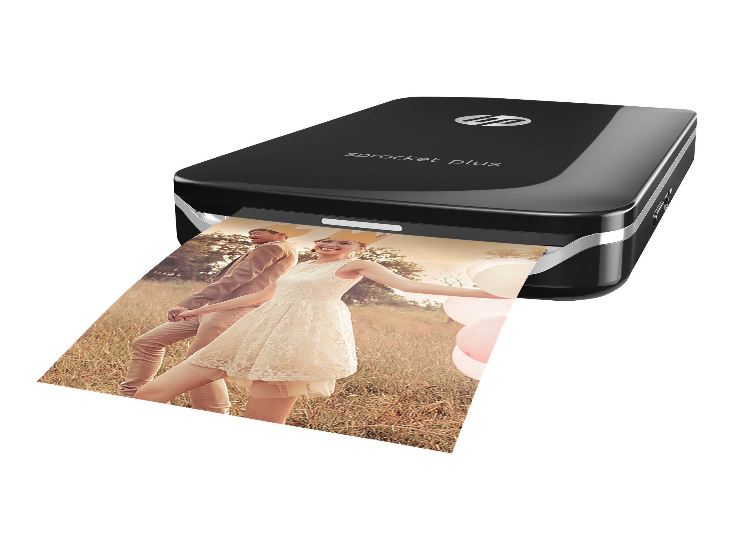 HP Sprocket Plus Photo - Drucker - Farbe - Zink - 58 x 87 mm bis zu 1.13 Min./Seite (Farbe) - Kapazität: 10 Blätter