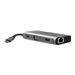 LINDY USB 3.1 Type C Multi-Port Converter - Dockingstation - USB-C - VGA, HDMI - 1GbE