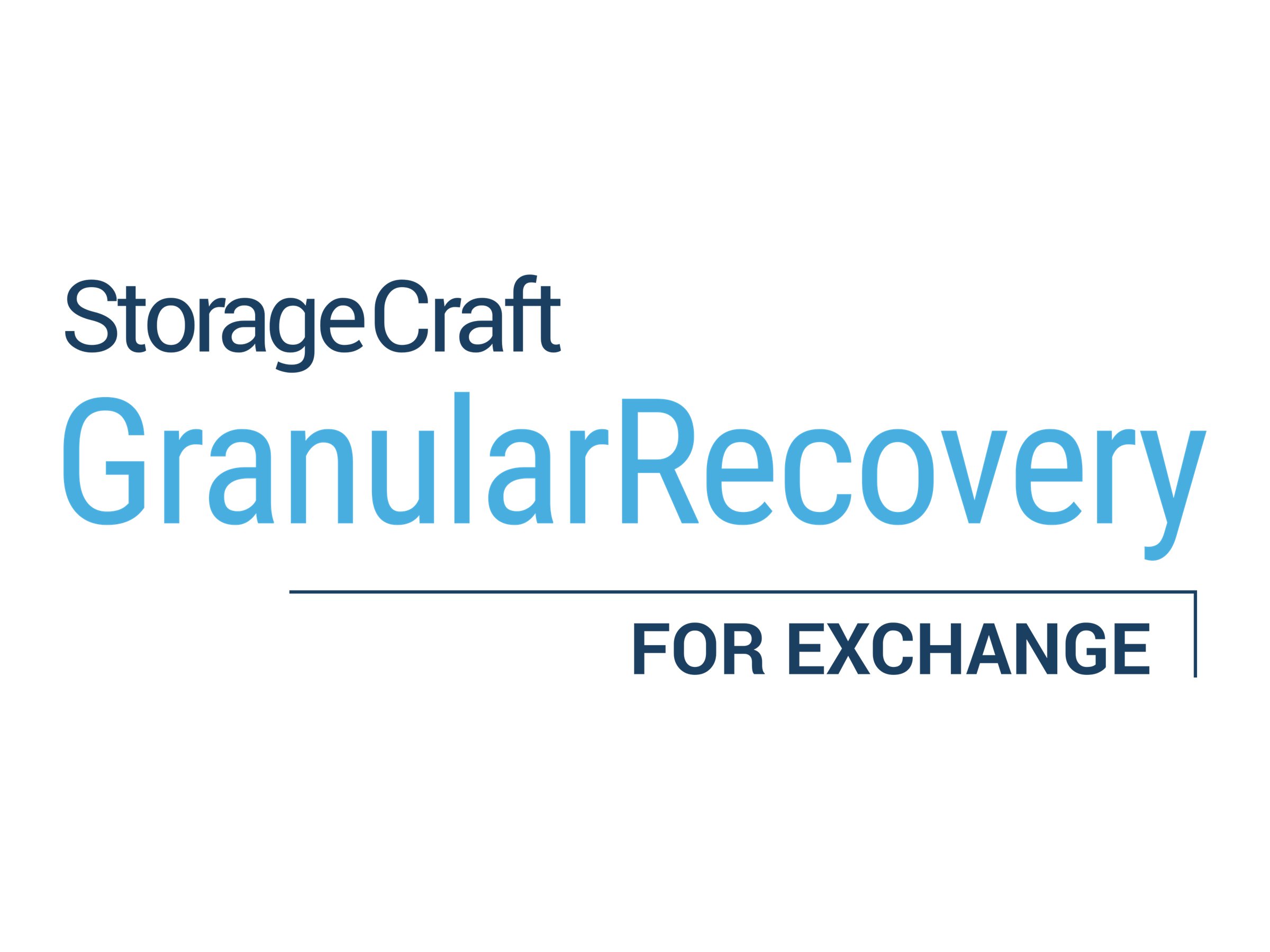 StorageCraft Granular Recovery for Exchange - Upgrade-Lizenz - 250 Postfcher - Win