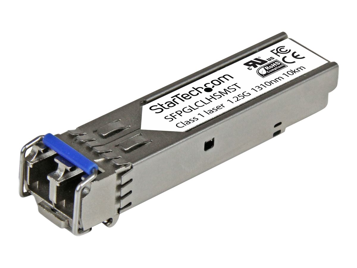 StarTech.com Cisco kompatibles Gigabit SFP Transceiver Modul SM LC - Mini-GBIC bis 10Km - Glasfaser Transceiver mit 1310nm 1000B