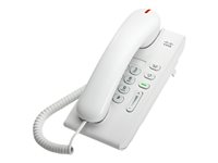 Cisco Unified IP Phone 6901 Slimline - VoIP-Telefon - SCCP - Arctic White