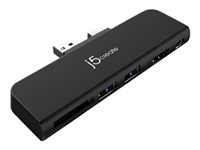 j5create UltraDrive Mini Dock - Dockingstation - USB 3.0 / Mini Displayport - HDMI, Mini DP - fr Microsoft Surface Pro (Mitte 2