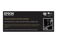 Epson Traditional Photo Paper - Rolle (61 cm x 15 m) - 300 g/m - Fotopapier - fr SureColor SC-P10000, P20000, P6000, P7000, P7