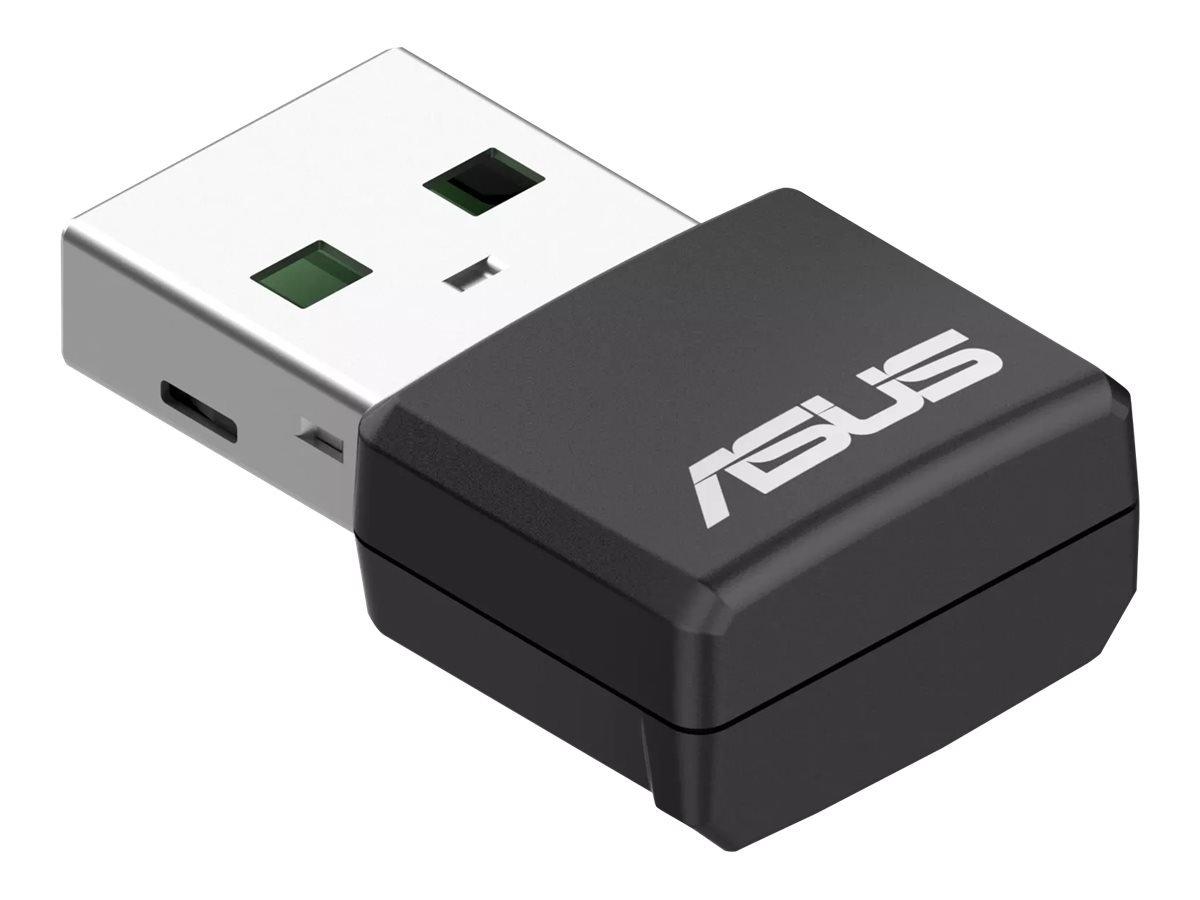 ASUS USB-AX55 Nano - Netzwerkadapter - USB 2.0 - Wi-Fi 5, Wi-Fi 6