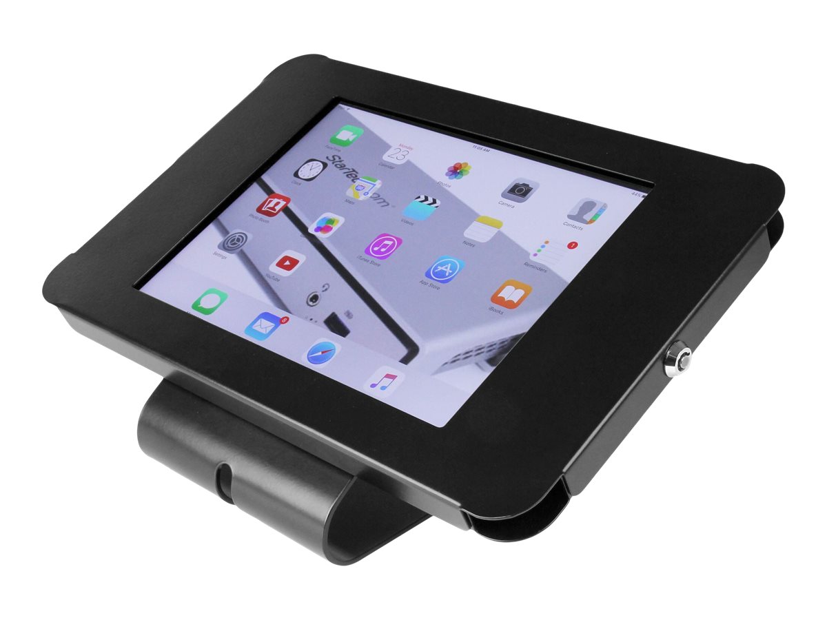 StarTech.com Abschliessbarer Tablet Stnder fr iPad - Tablet Gehuse Tisch  oder Wand montierbar - Untersttzt 9,7