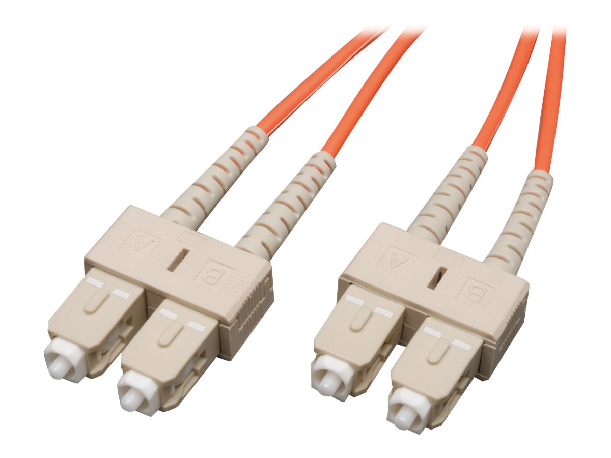Eaton Tripp Lite Series Duplex Multimode 62.5/125 Fiber Patch Cable (SC/SC), 2M (6 ft.) - Netzwerkkabel - SC multi-mode (M) zu S