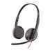 Poly Blackwire 3225 - Blackwire 3200 Series - Headset - On-Ear - kabelgebunden - 3,5 mm Stecker, USB-C