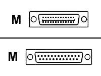 Cisco - Serielles RS-530A-Kabel (DTE) - Smart Serial (M) zu DB-25 (M) - 3 m - fr Cisco 1720, 2610, 2611, 2620, 2621, 805; Unive