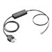 Poly APD-80 - Elektronischer Hook-Switch Adapter fr Headset - fr CS 510, 520, 530, 540; Savi W710, W720, W730, W740, W745