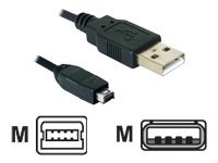 Delock - USB-Kabel - mini-USB Typ B (M) zu USB (M) - 1.5 m