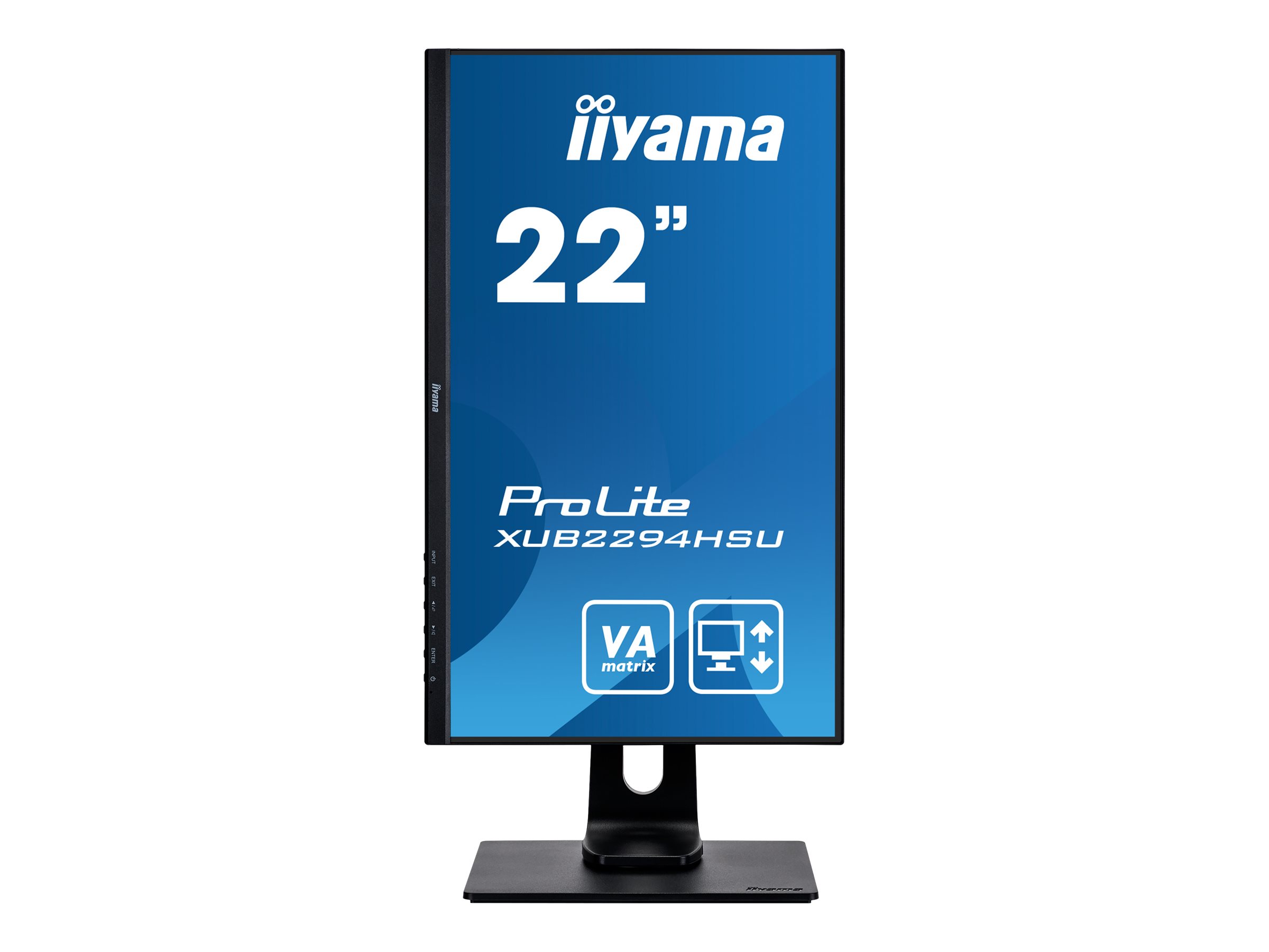 iiyama ProLite XUB2294HSU-B1 - LED-Monitor - 55.9 cm (22