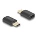 Delock - USB-Adapter - 24 pin USB-C (M) zu 24 pin USB-C (W) - Thunderbolt 4 - 48 V - 5 A