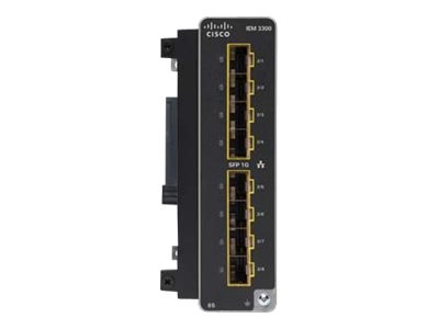 Cisco Catalyst - Erweiterungsmodul - SFP (mini-GBIC) x 8 - für Catalyst IE3300 Rugged Series