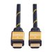 Roline Gold HDMI High Speed Cable with Ethernet - HDMI-Kabel mit Ethernet - HDMI mnnlich zu HDMI mnnlich - 10 m - Doppelisolie