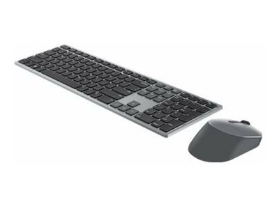 Dell Premier Multi-Device KM7321W - Tastatur-und-Maus-Set - kabellos - 2.4 GHz, Bluetooth 5.0 - QWERTZ - Deutsch