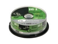 Intenso - 25 x DVD-R (G) - 4.7 GB 16x - mit Tintenstrahldrucker bedruckbare Oberflche - Spindel