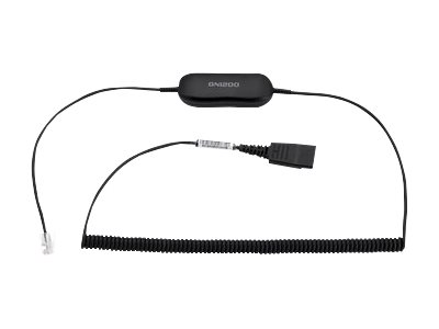 Jabra GN1218 AC Attenuation - Headset-Kabel - Quick Disconnect Stecker - 2 m - fr Cisco IP Phone 78XX, 88XX; BIZ 1500, 2300, 24