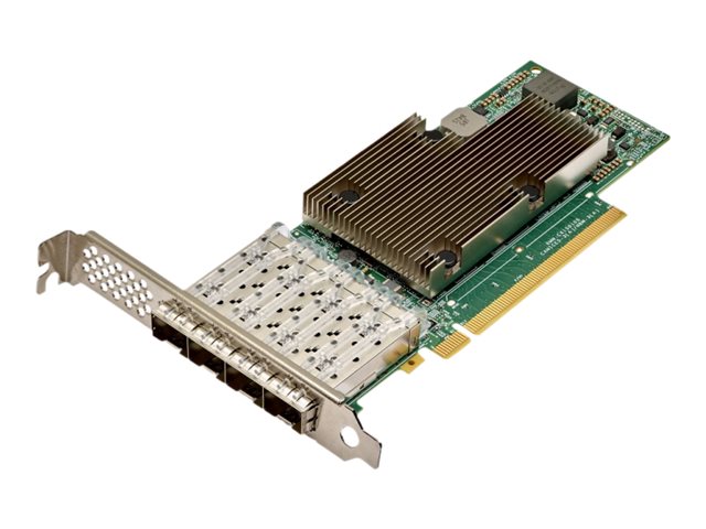 Broadcom NetXtreme E-Series P425G - Netzwerkadapter - PCIe 4.0 x16 Low-Profile - 10/25 Gigabit SFP28 x 4