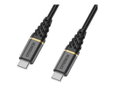 OtterBox Premium - USB-Kabel - 24 pin USB-C (M) zu 24 pin USB-C (M) - USB 2.0 - 3 A - 2 m