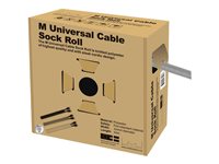 Multibrackets M Universal Cable Sock Roll 40 mm x 50 m - Kabel-Organizer - Silber
