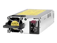 HPE Aruba X372 - Stromversorgung redundant / Hot-Plug - Wechselstrom 110-240 V - 1050 Watt - Schweiz - fr HPE Aruba 2930M 24, 2
