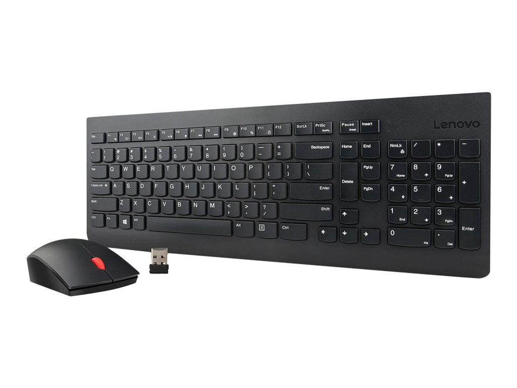 Lenovo Essential Wireless Combo - Tastatur-und-Maus-Set - kabellos - 2.4 GHz - Schweiz - für ThinkCentre M75q Gen 2; M75s Gen 2;