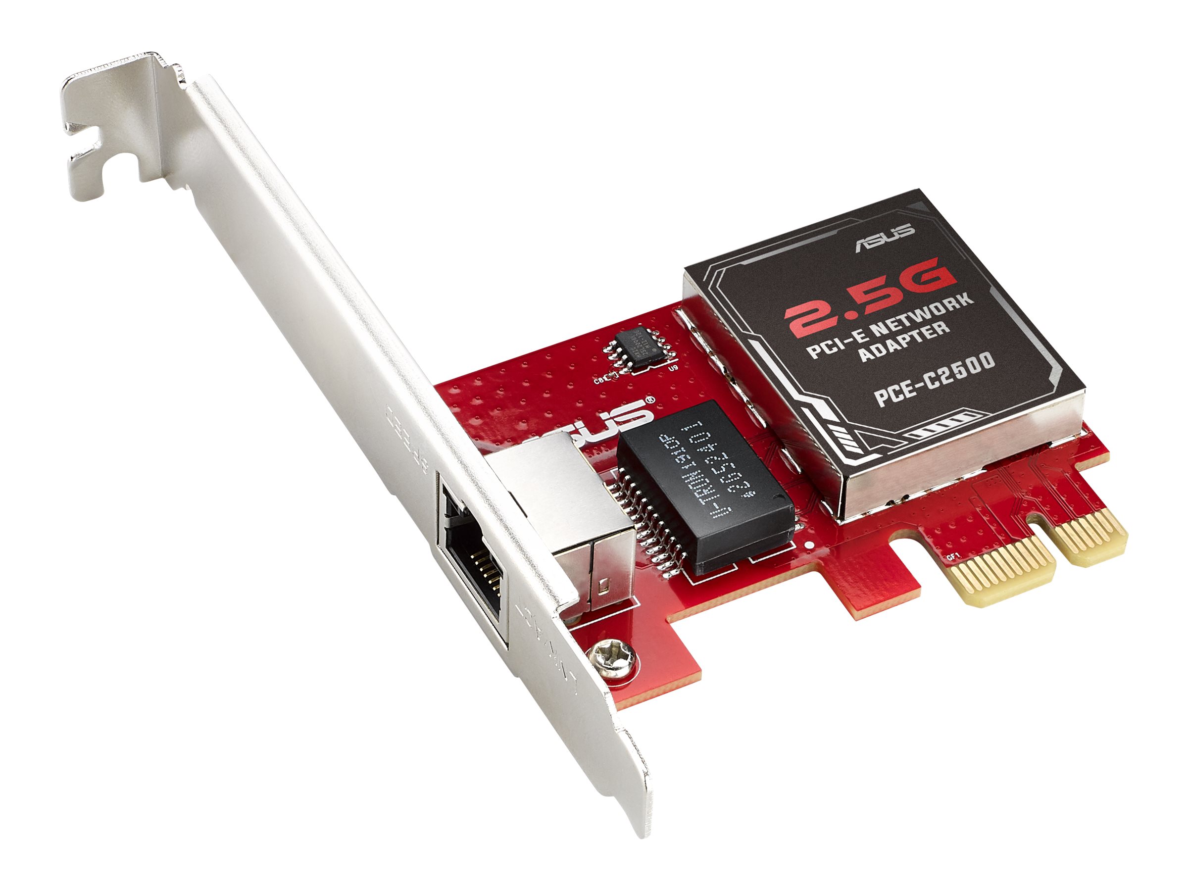 ASUS PCE-C2500 - Netzwerkadapter - PCIe 2.0 - GigE, 2.5 GigE - 1000Base-T, 2.5GBase-T