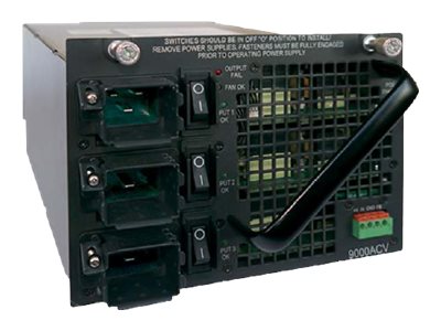 Cisco - Netzteil (Plug-In-Modul) - Wechselstrom 100-240 V - 9000 Watt - fr Catalyst 4503-E, 4506-E, 4507R+E, 4507R-E, 4510R+E, 