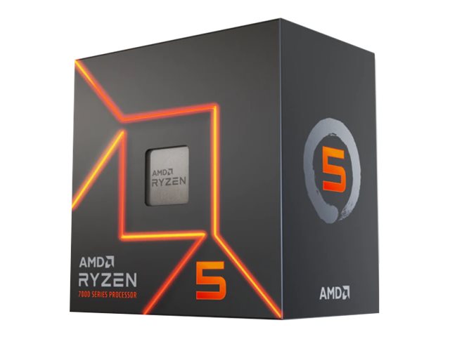 AMD Ryzen 5 7600 - 3.8 GHz - 6 Kerne - 12 Threads - 32 MB Cache-Speicher - Socket AM5