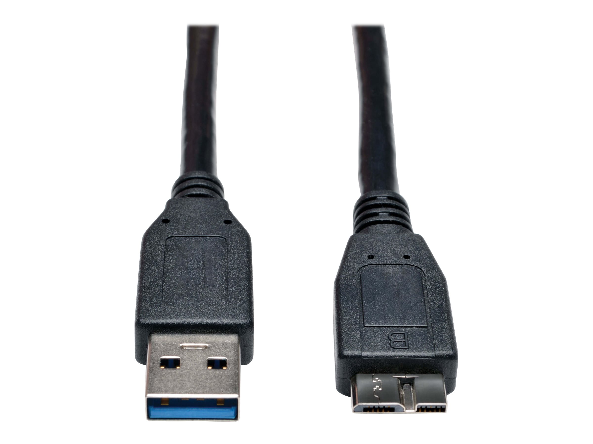 Eaton Tripp Lite Series USB 3.0 SuperSpeed Device Cable (A to Micro-B M/M) Black, 6 ft. (1.83 m) - USB-Kabel - Micro-USB Typ B (