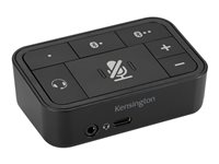 Kensington Universal 3-in-1 Pro Audio Headset Switch - Headset-Umschalter fr Headset - Pantone Schwarz C