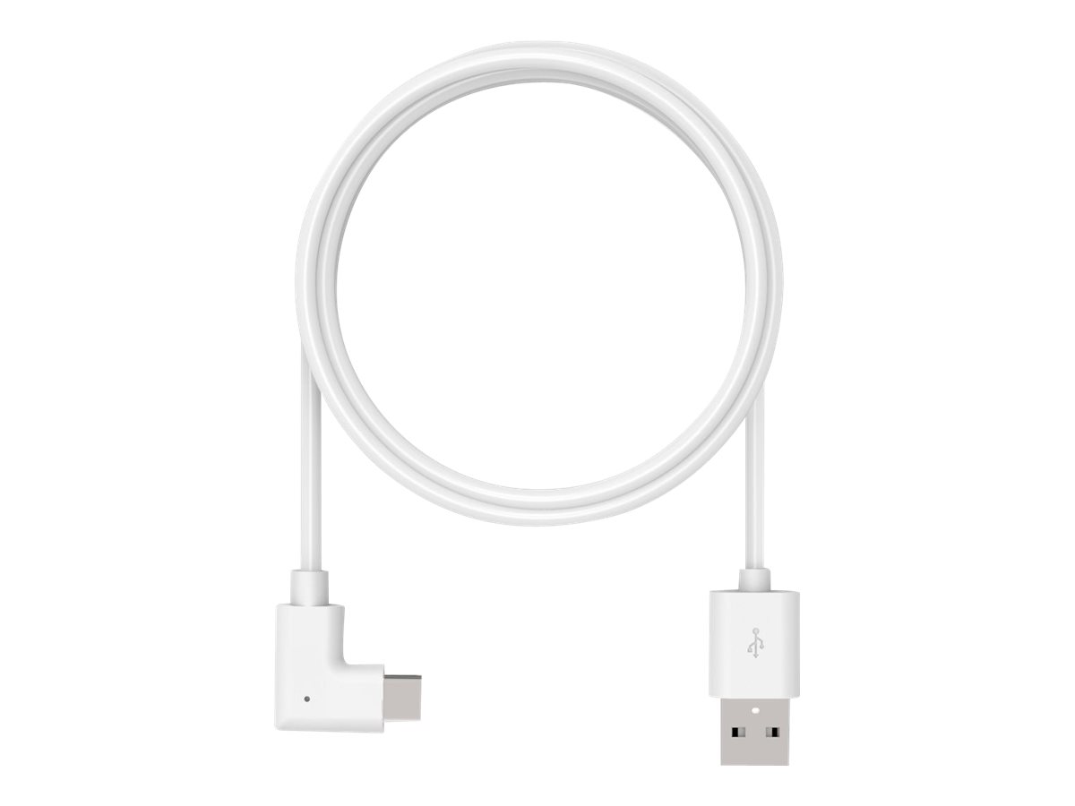 Compulocks 6ft 2.0 USB-A to 90-Degree USB-C Charging Cable Right Angle - USB-Kabel - USB (M) gerade zu 24 pin USB-C (M) nach rec