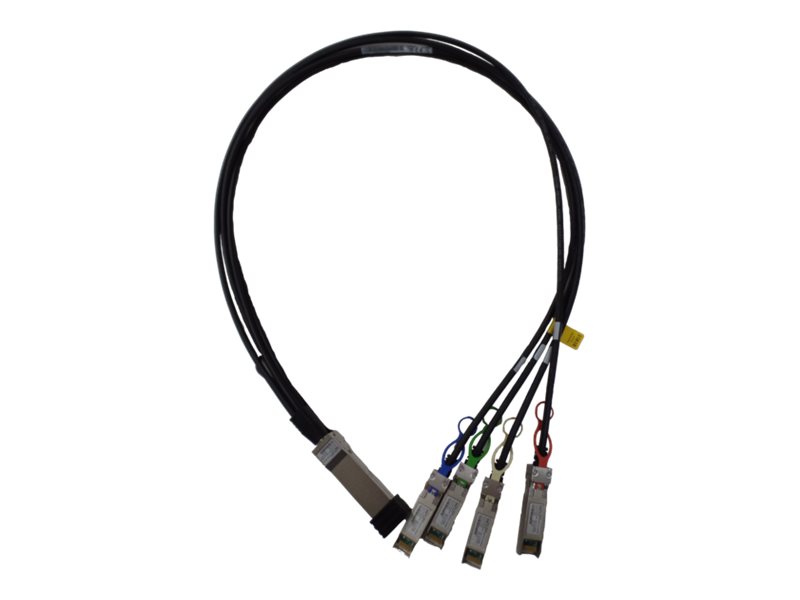 HPE Copper Cable - 100GBase Direktanschlusskabel - QSFP28 zu QSFP28 - 1 m - SFF-8665 - fr HPE SN2410, SN3700, SN3700cM 100, SN3