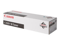 Canon C-EXV 18 - Schwarz - Original - Tonerpatrone - fr imageRUNNER 1018, 1018J, 1022A, 1022F, 1022i, 1022IF, 1024iF