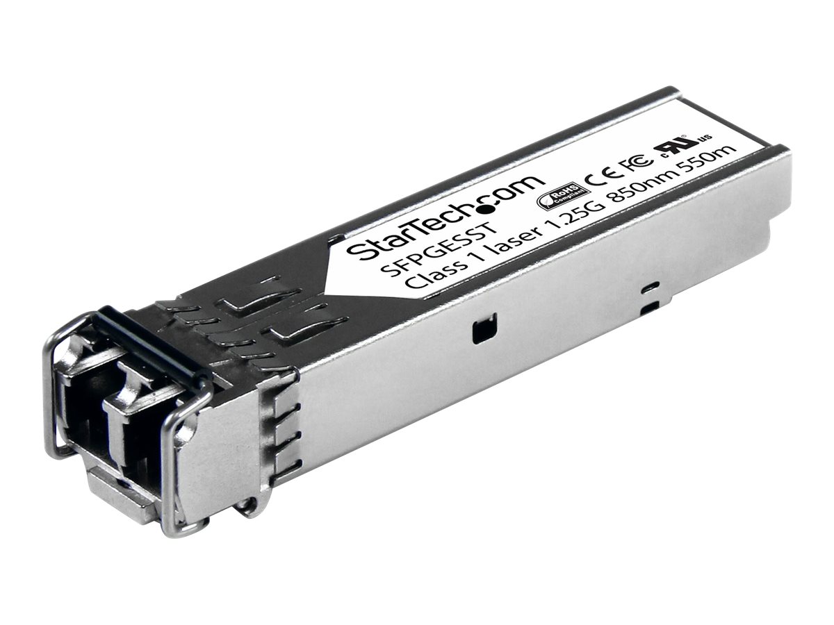 StarTech.com Cisco kompatibles Gigabit SFP Transceiver Modul MM LC - Mini-GBIC bis 550m - Glasfaser Transciever DDM 850nm - 1000