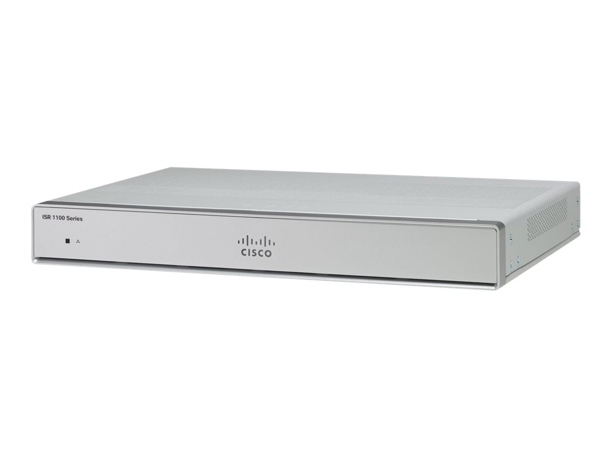 Cisco Integrated Services Router 1111 - Router - 8-Port-Switch - GigE - WAN-Ports: 2